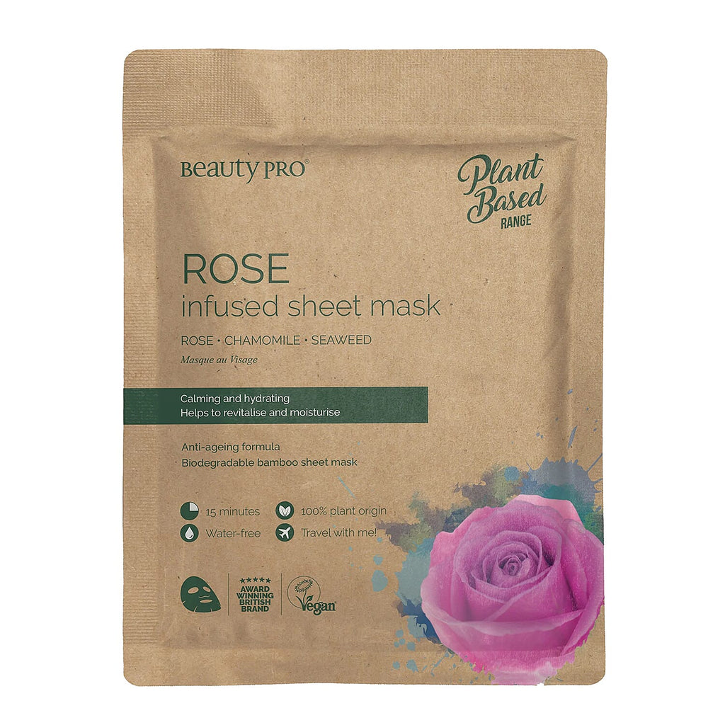 Set of Five Mask Incl. 3D Clay Mask, Warming Silver Foil Mask, Pumpkin Infused Sheet Mask, Turmeric Infused Sheet Mask and Rose Infused Sheet Mask