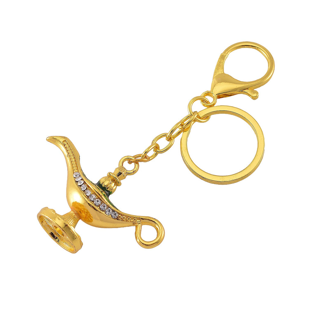 Morocco Closeout - Set of Two- Enamelled Crystal Lantern & Keyring
