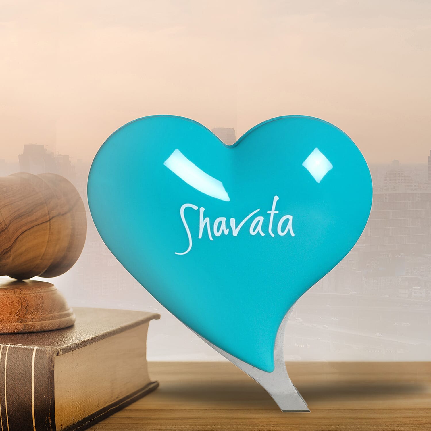 Shavata- Heart Tweezer - Teal