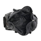 100% Genuine Leather Travel Duffle Bag (Size 51x23x28 cm) - Black