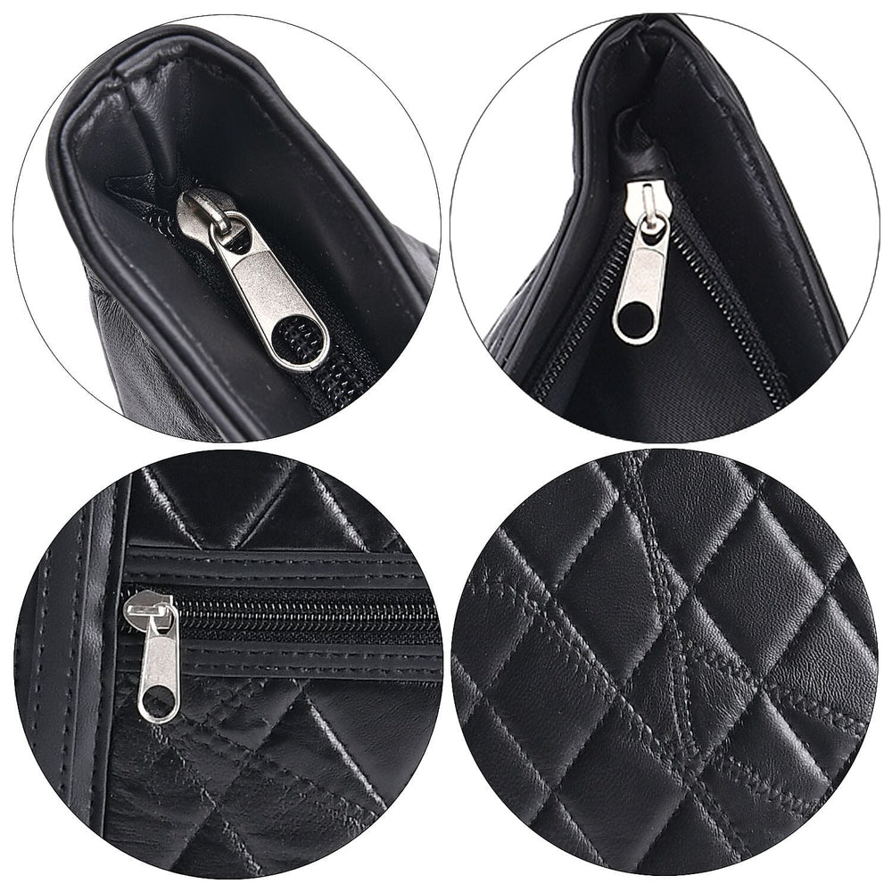 Closeout Deal - Genuine Leather Tote Bag (Size 40x30x10 cm) - Black