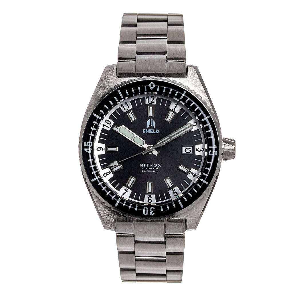 Shield Japanese Ladies Watch in Stainless Steel