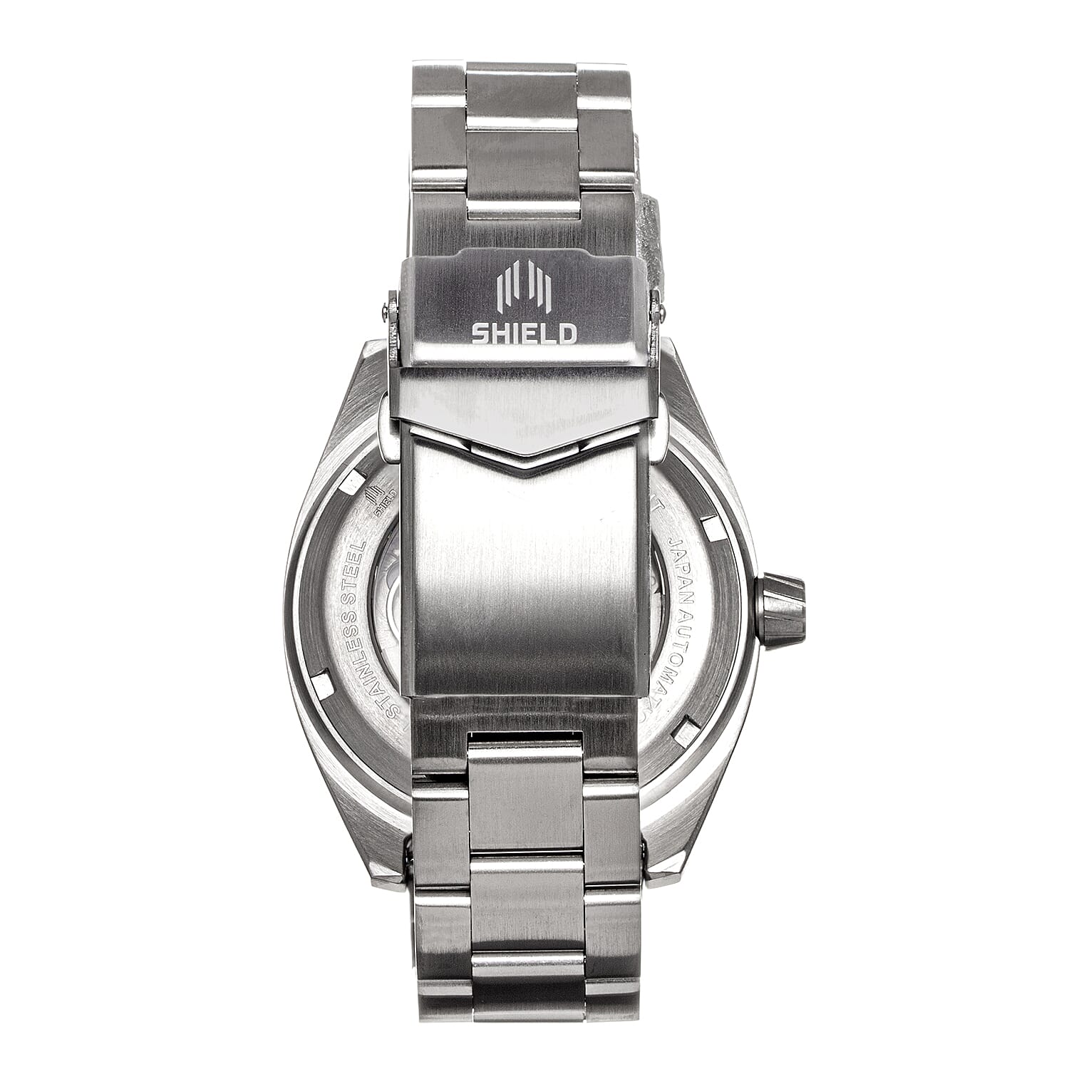 Shield Japanese Ladies Watch in Stainless Steel