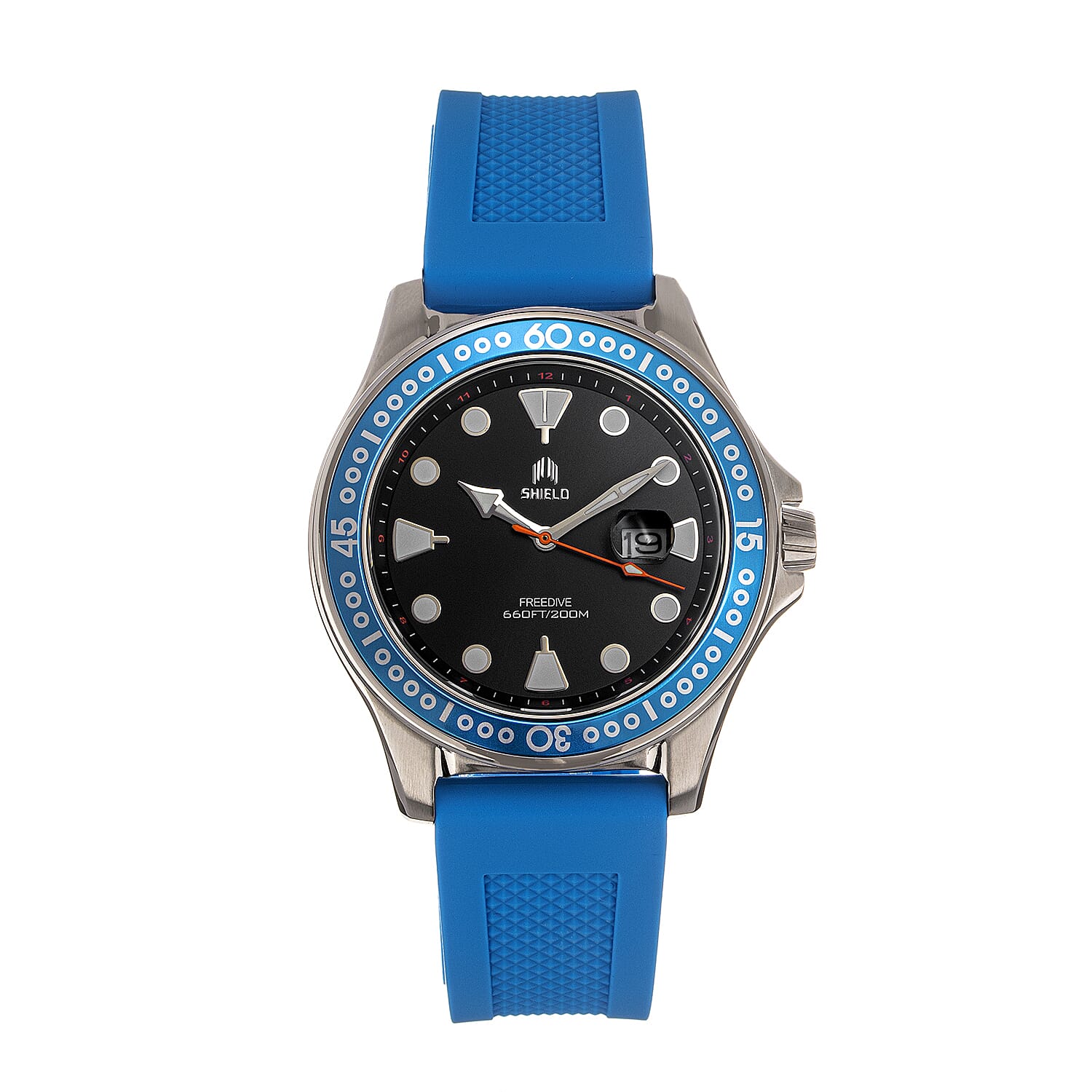 Shield Japanese Ladies Watch in Stainless Steel