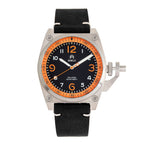 Shield Japanese Mens Watch in Stainless Steel
