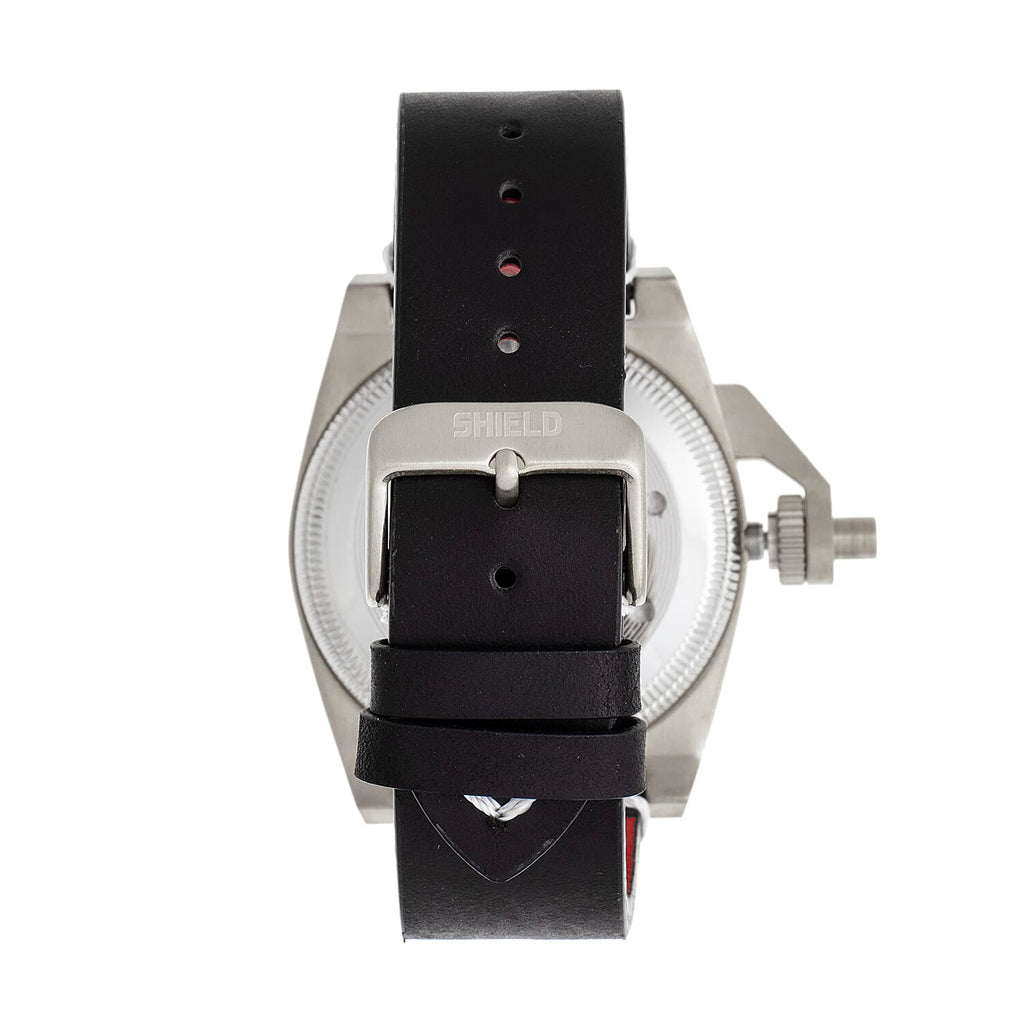 Shield Japanese Mens Watch in Stainless Steel