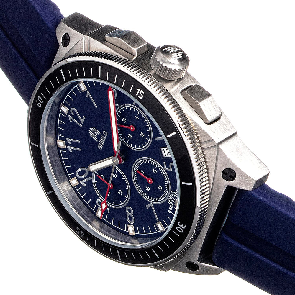 Shield Japanese Mens Watch in Stainless Steel
