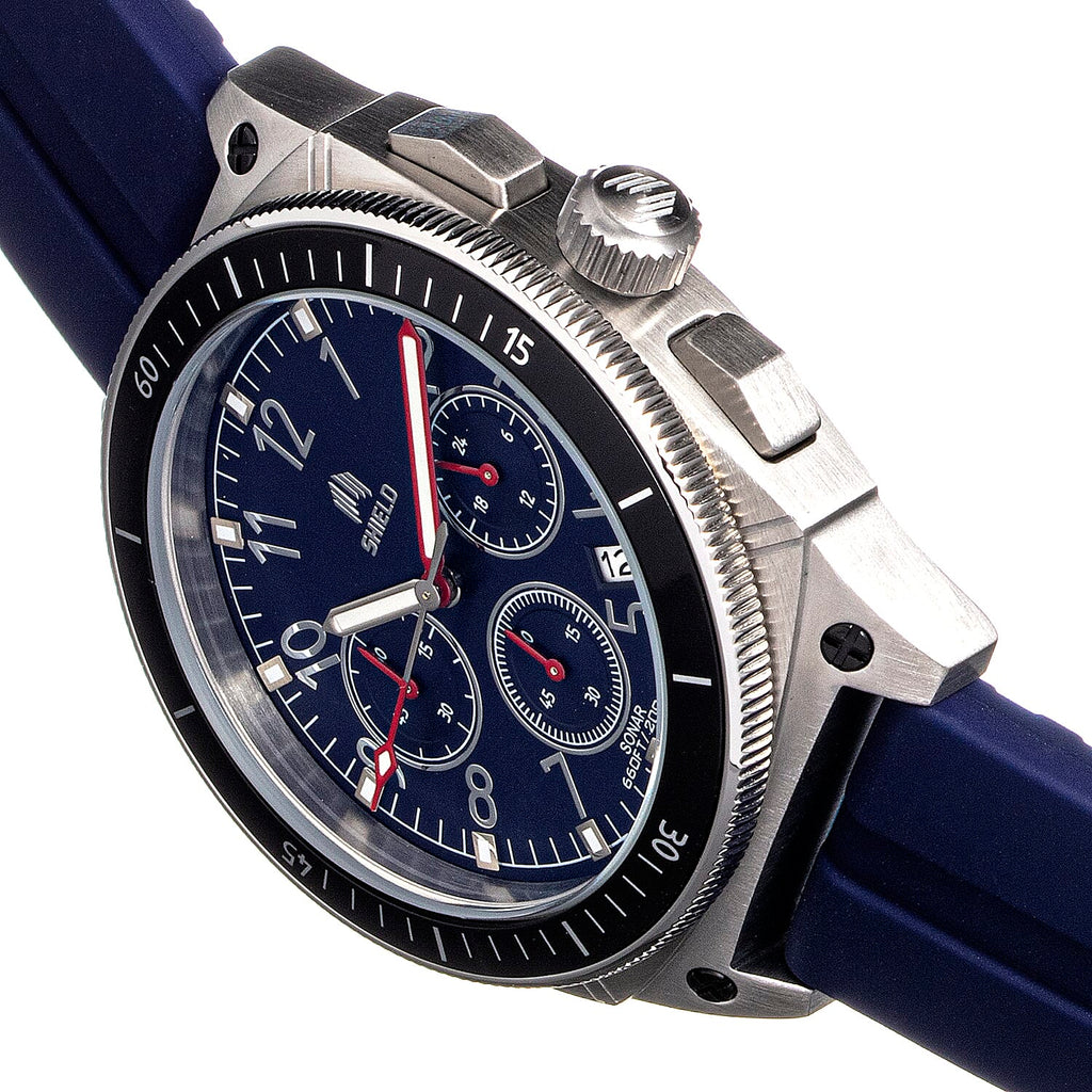 Shield Japanese Mens Watch in Stainless Steel