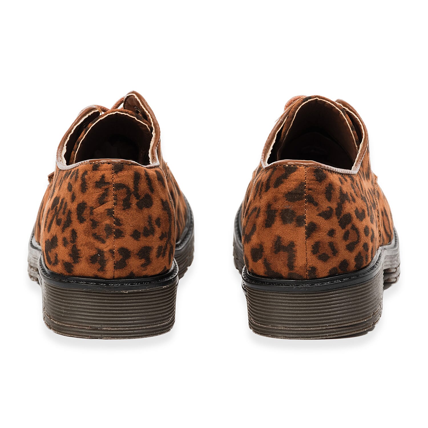 Shoe Clolate Womens Lace-Up Shoe (Size - 8) - Leopard