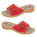 Shoe Tree Ladies Ondara Sandal (Size 3) - Red