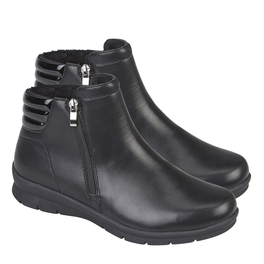 Shoertee Comfort Ladies Shoe (Size 4) - Black