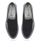 Shoetree Comfort Ladies Lightweight Twin Gusset Slip On Shoe with Diamonte (Size 6) - Black