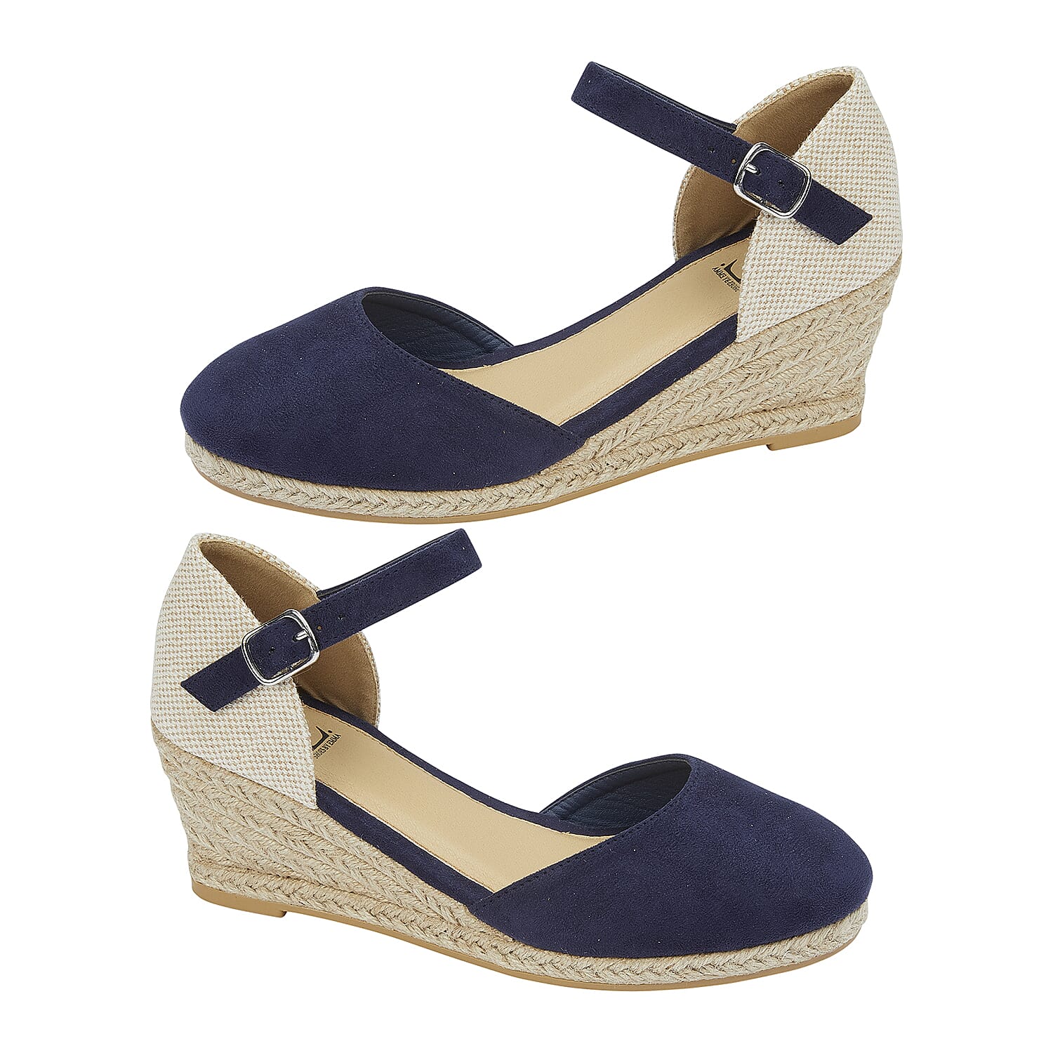 Shoes by Emma Ladies Sandal (Size 4) - Navy