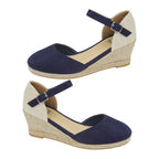 Shoes by Emma Ladies Sandal (Size 7) - Navy