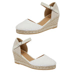 Shoes by Emma Ladies Sandal (Size 7) - White