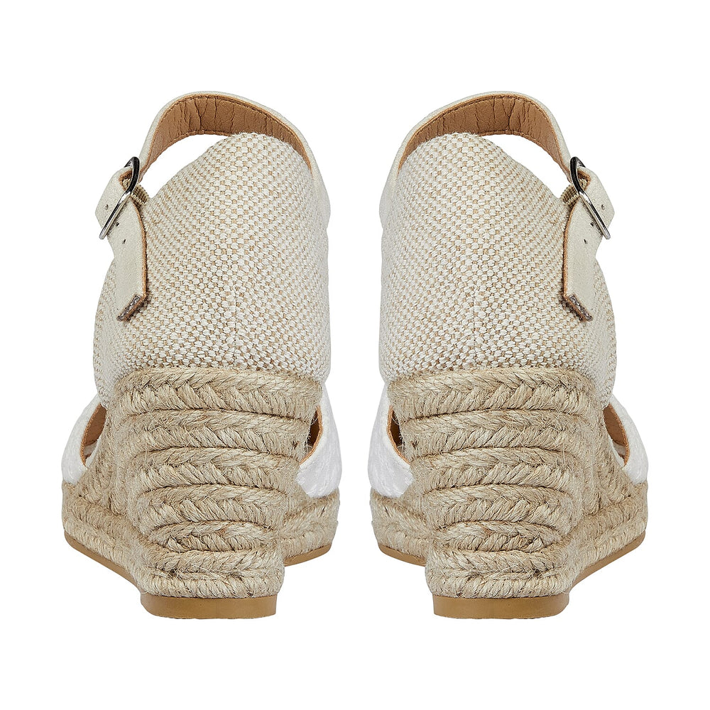 Shoes by Emma Ladies Sandal (Size 7) - White
