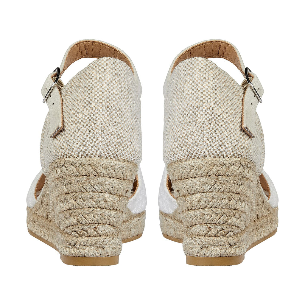 Shoes by Emma Ladies Sandal (Size 7) - White