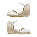 Shoes by Emma Ladies Sandal (Size 7) - White