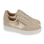Emma Ladies Osprey Shoe with Memory Foam Sole (Size 8) - Beige
