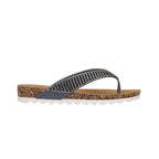 Shoes by Emma SUNSET Ladies Beaded Strap Detail Round Toe Sandal (Size 7) - Smoke