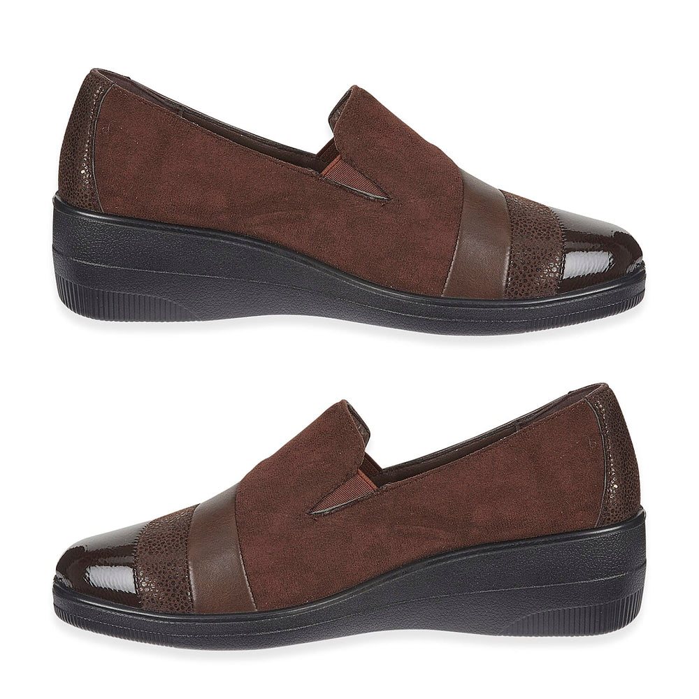 Shoertee Comfort Ladies Shoe (Size - 3) - Brown