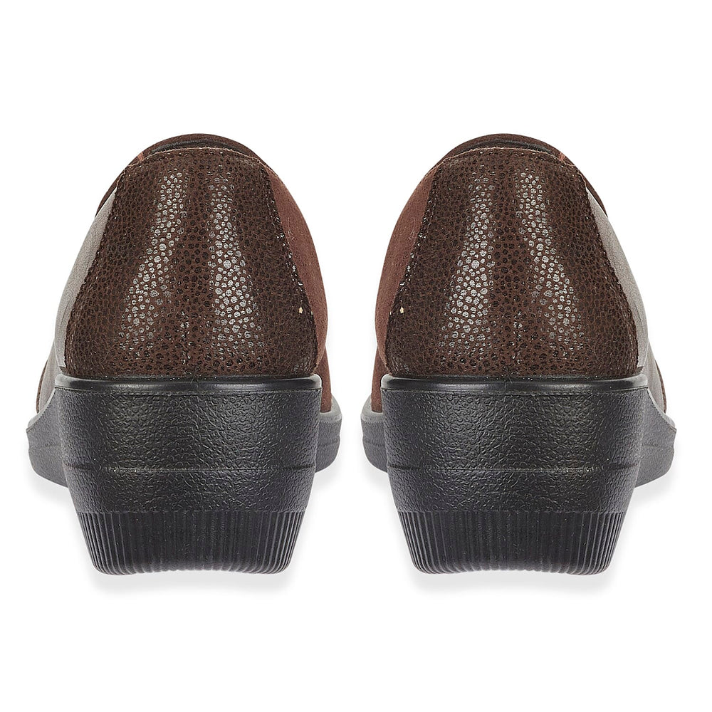 Shoertee Comfort Ladies Shoe (Size - 3) - Brown