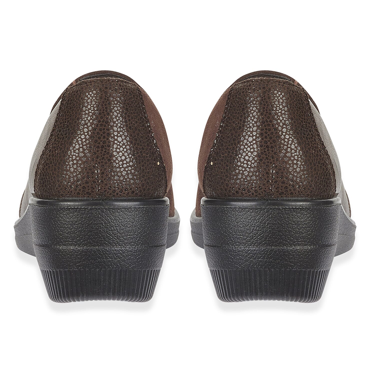 Shoertee Comfort Ladies Shoe (Size - 3) - Brown