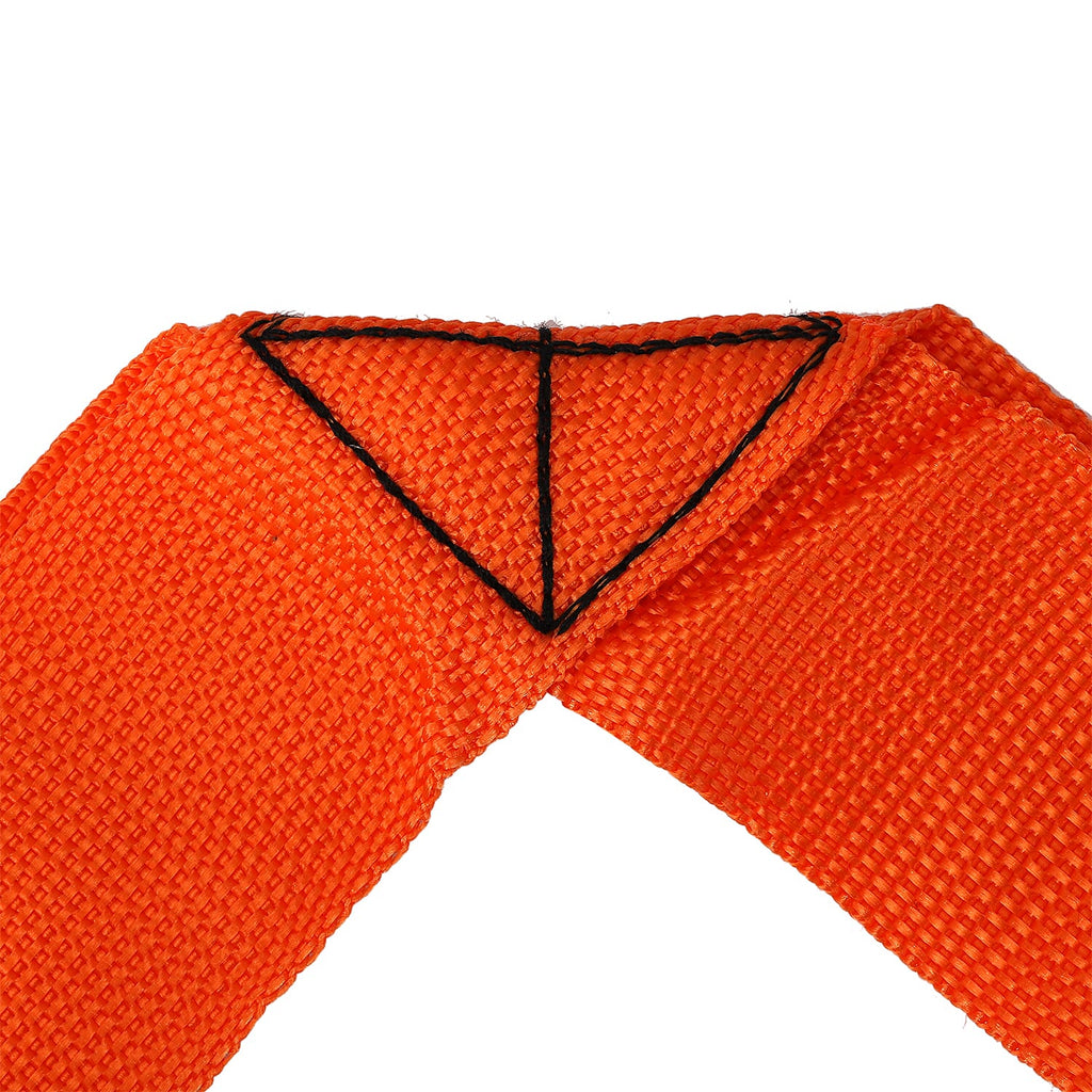 Multi Function Adjustable Lifting and Moving Strap with Hand Hold (Size Length - 24 -1.4, Width 4.5 Cm) - Orange