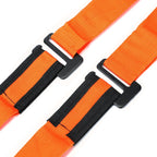 Multi Function Adjustable Lifting and Moving Strap with Hand Hold (Size Length - 24 -1.4, Width 4.5 Cm) - Orange