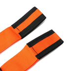 Multi Function Adjustable Lifting and Moving Strap with Hand Hold (Size Length - 24 -1.4, Width 4.5 Cm) - Orange