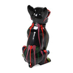 Expressionist Designer Inspired Dog Sculpture with Sunglasses - Multi Color