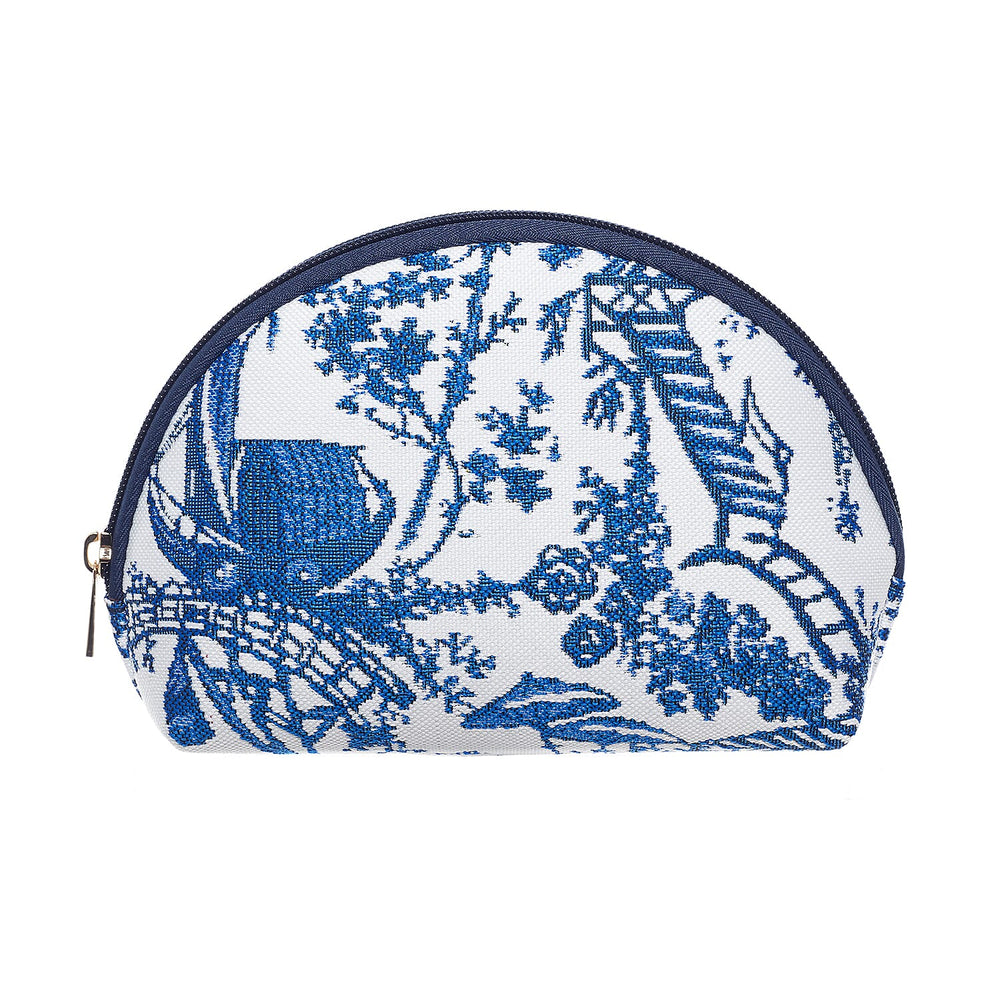 Signare Tapestry Collection - Designer Inspired Chinoserie Cosmetic Bag