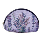 Signare Tapestry Collection - Designer Inspired Lavender Bloom Cosmetic Bag