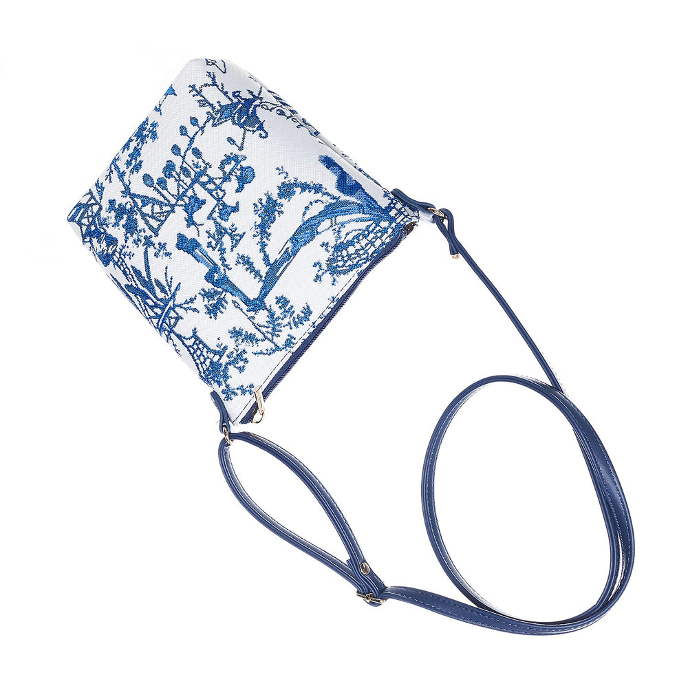 Signare Tapestry Collection - Designer Inspired Chinoiserie Sling Bag & Zip Coin Purse