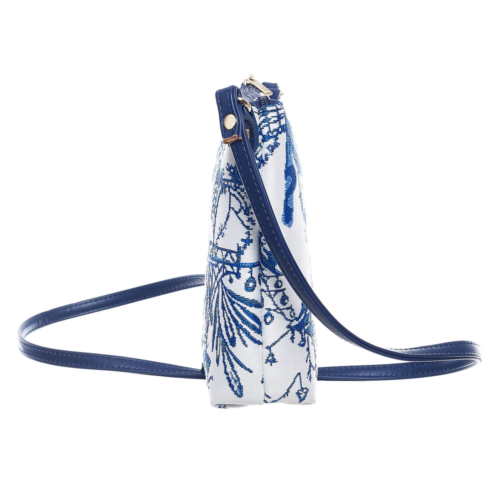 Signare Tapestry Collection - Designer Inspired Chinoiserie Sling Bag & Zip Coin Purse