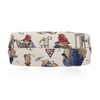 Signare Paddington Bear Print Convertible Handbag - Cream