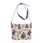 Signare Paddington Bear Satchel Crossbody Bag - Cream