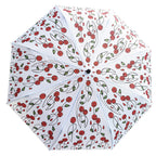 Signare Tapestry Folding Umbrella - Mackintosh - White and Red