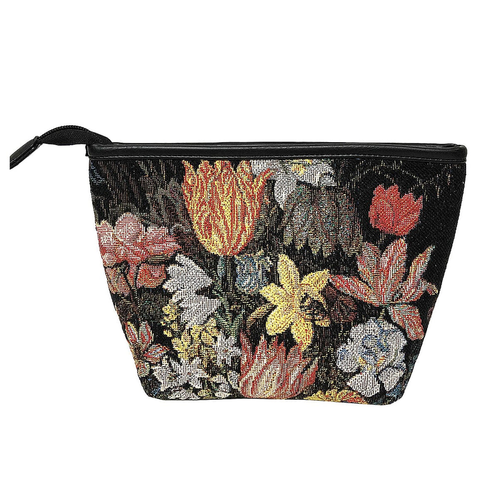 Signare Tapestry Make up Bag-Art-Still Life B - Black and yellow