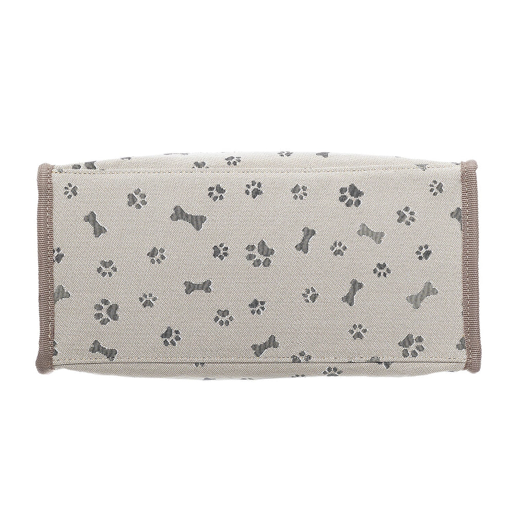 Signare Woven Shopper Bag with Matching Coin Purse - Scottie