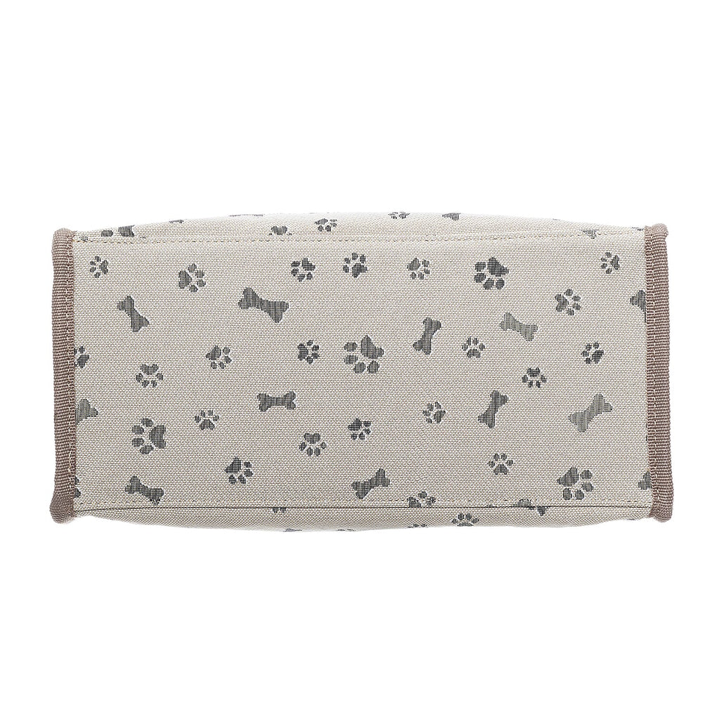 Signare Woven Shopper Bag with Matching Coin Purse - Scottie