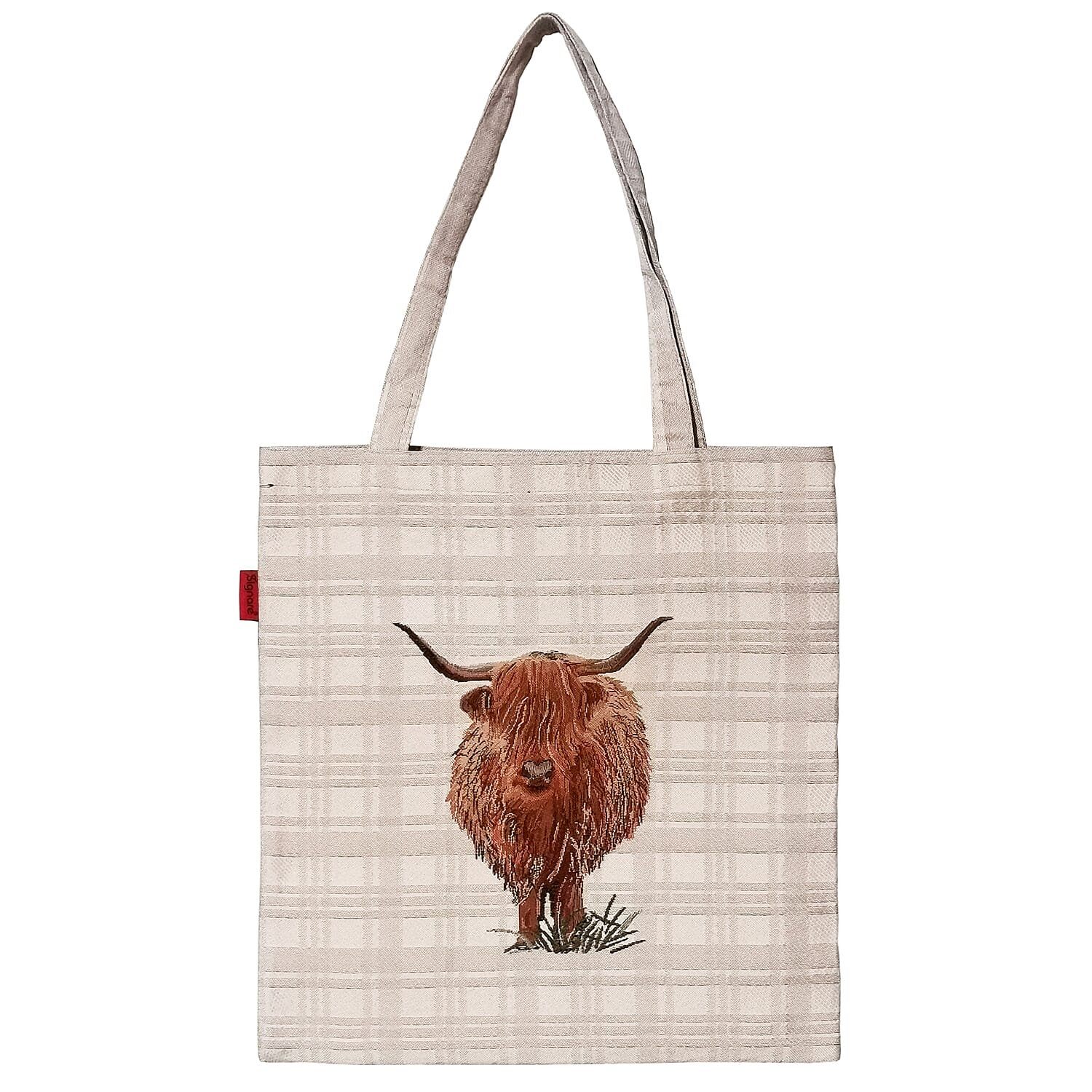 Signare Tote Bag - Highland Cow