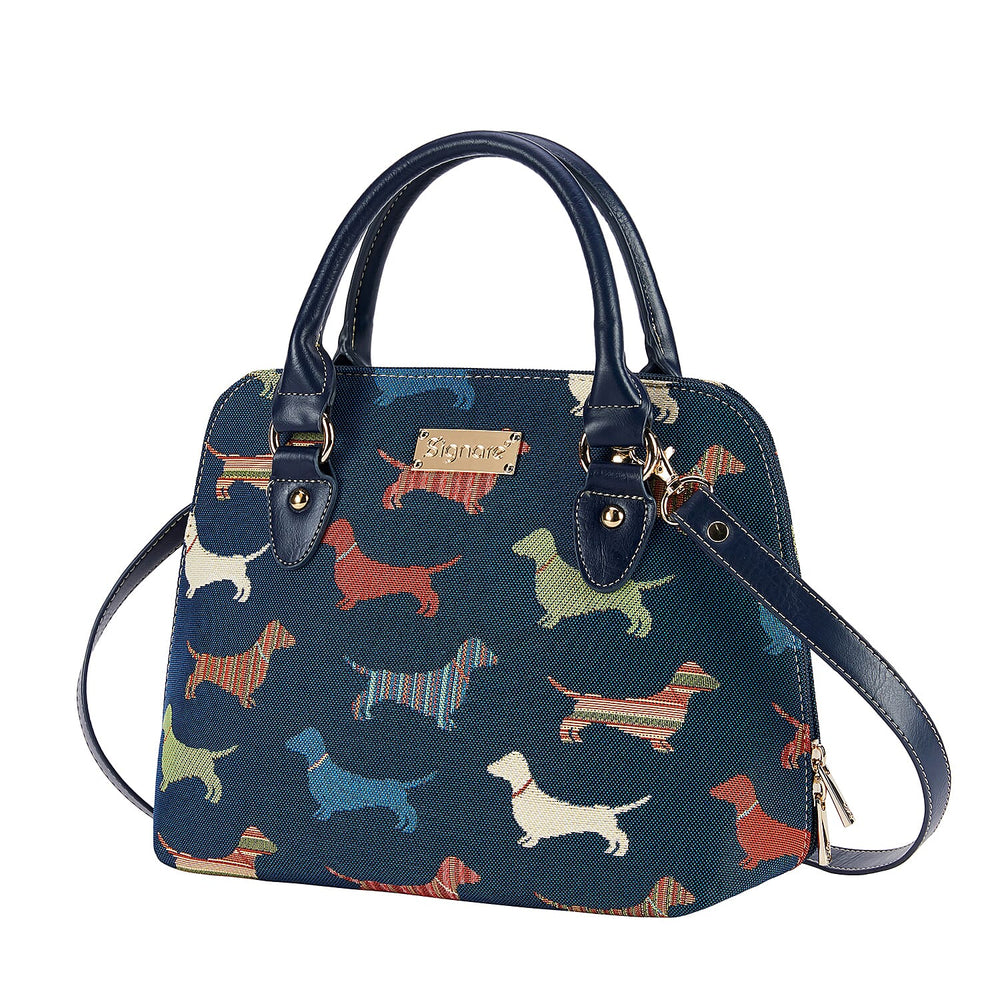 Signare Convertible Shoulder Bag - Dachshund