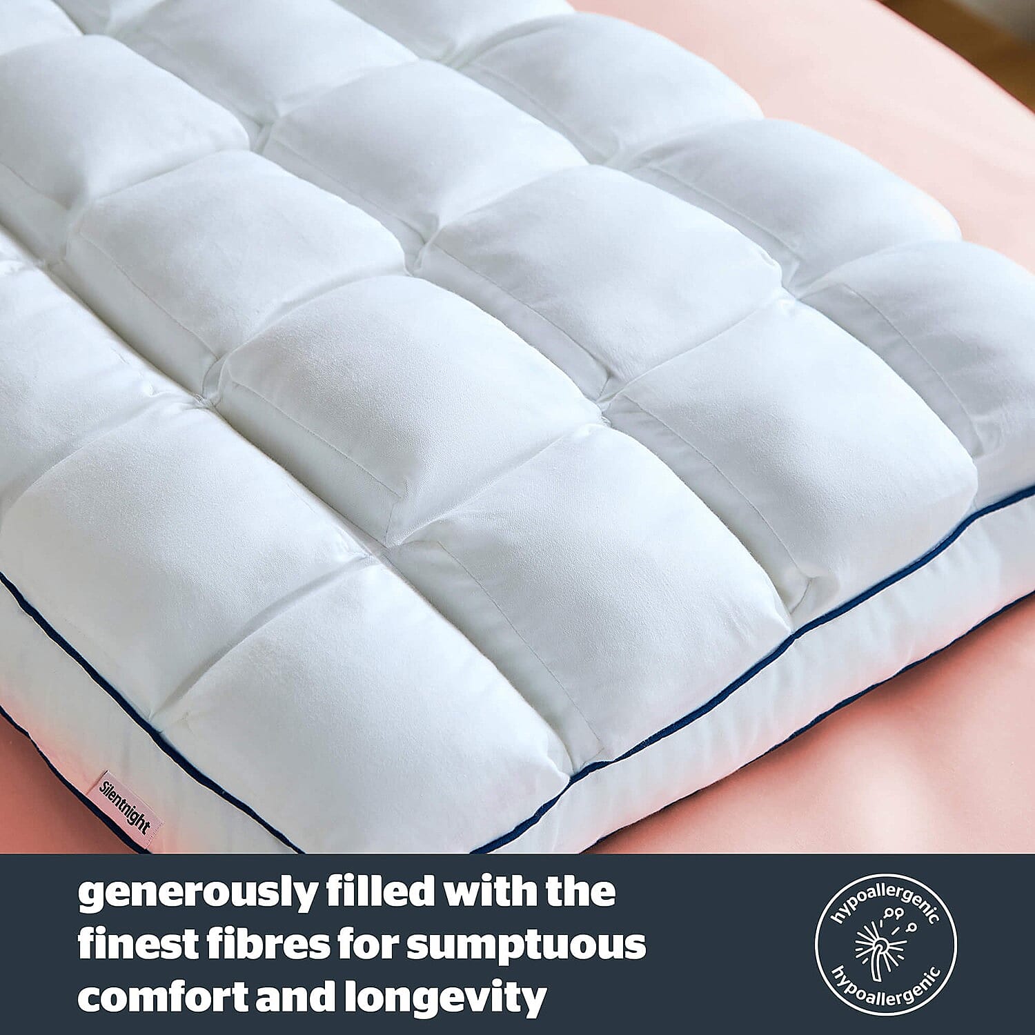 Silentnight Serenity Pillow - White