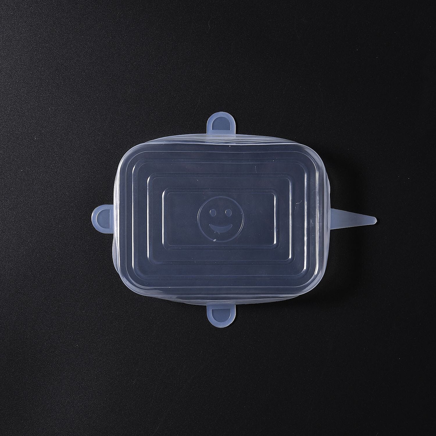 Set of 24 Air Tight Stretchable Silicone Lids - 12xRound, 12xRectangle