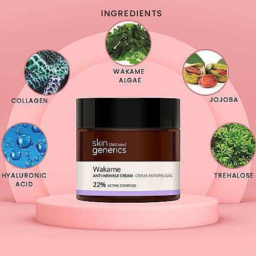 Skin Generics- Anti-Wrinkle Cream Wakame 23% Active Complex 50ml