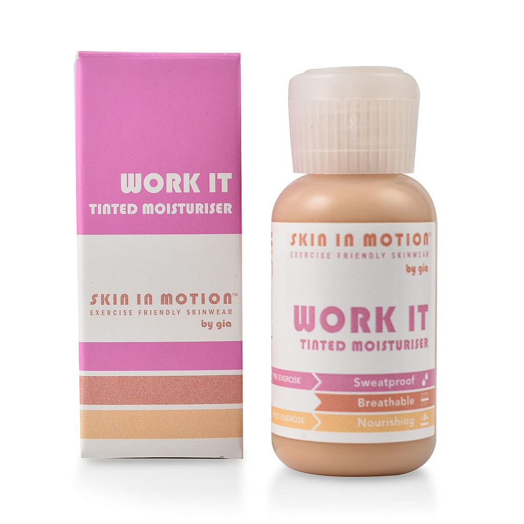 Skin In Motion- Tinted Moisturiser Shade 2 with Rock & Roll Beauty Tool