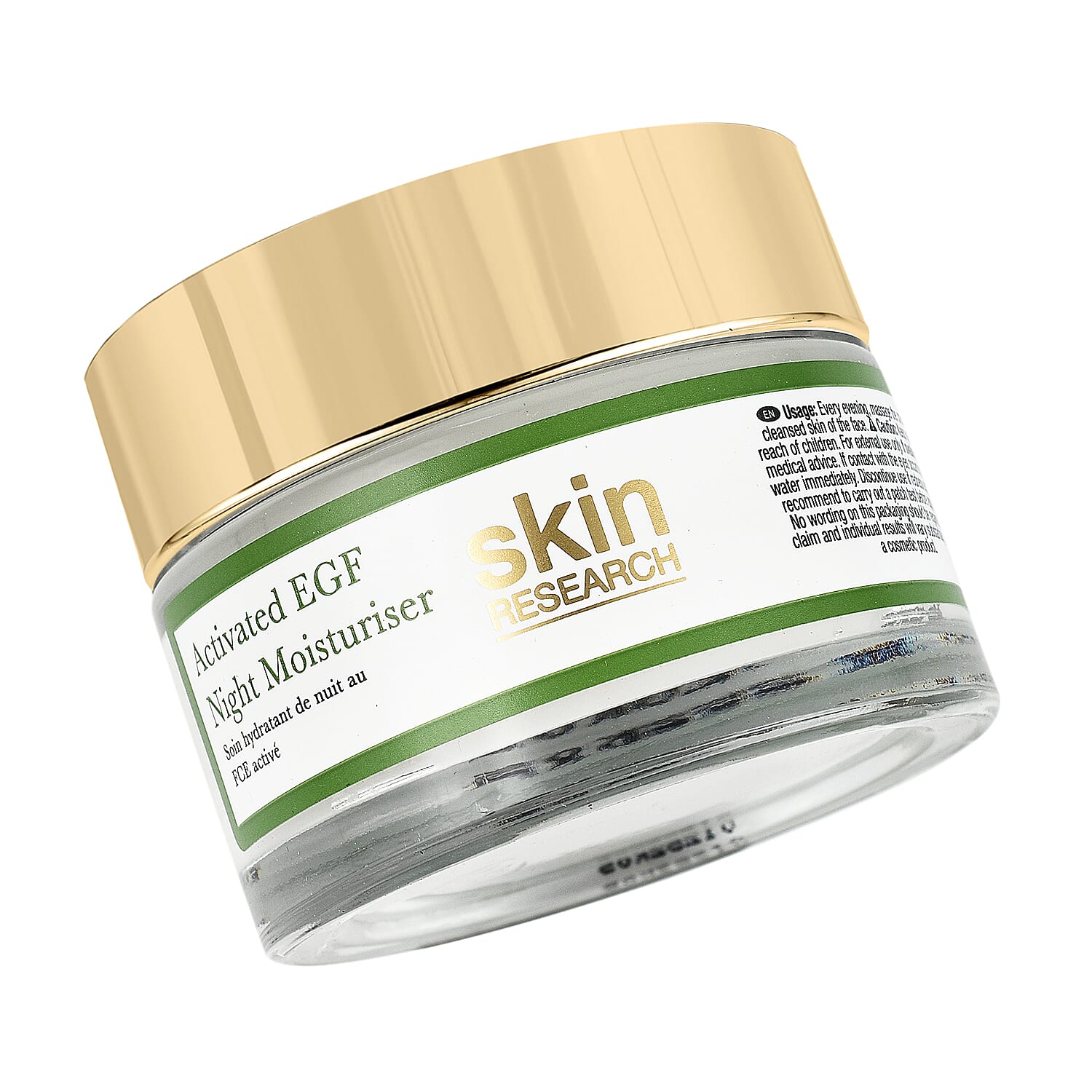 Skin Research Activated EGF Night Moisturiser - 50ml