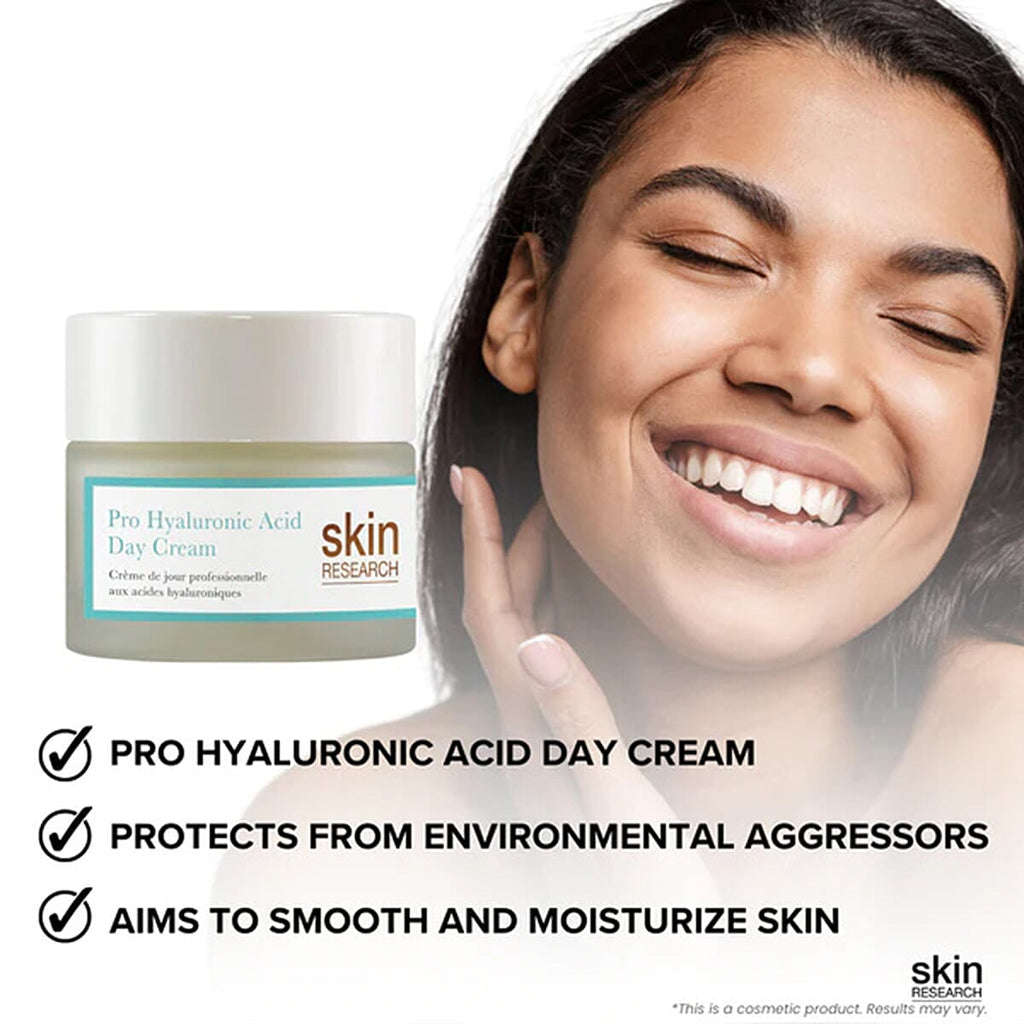 Skin Research Pro Hyaluronic Acid Day Cream - 50ml