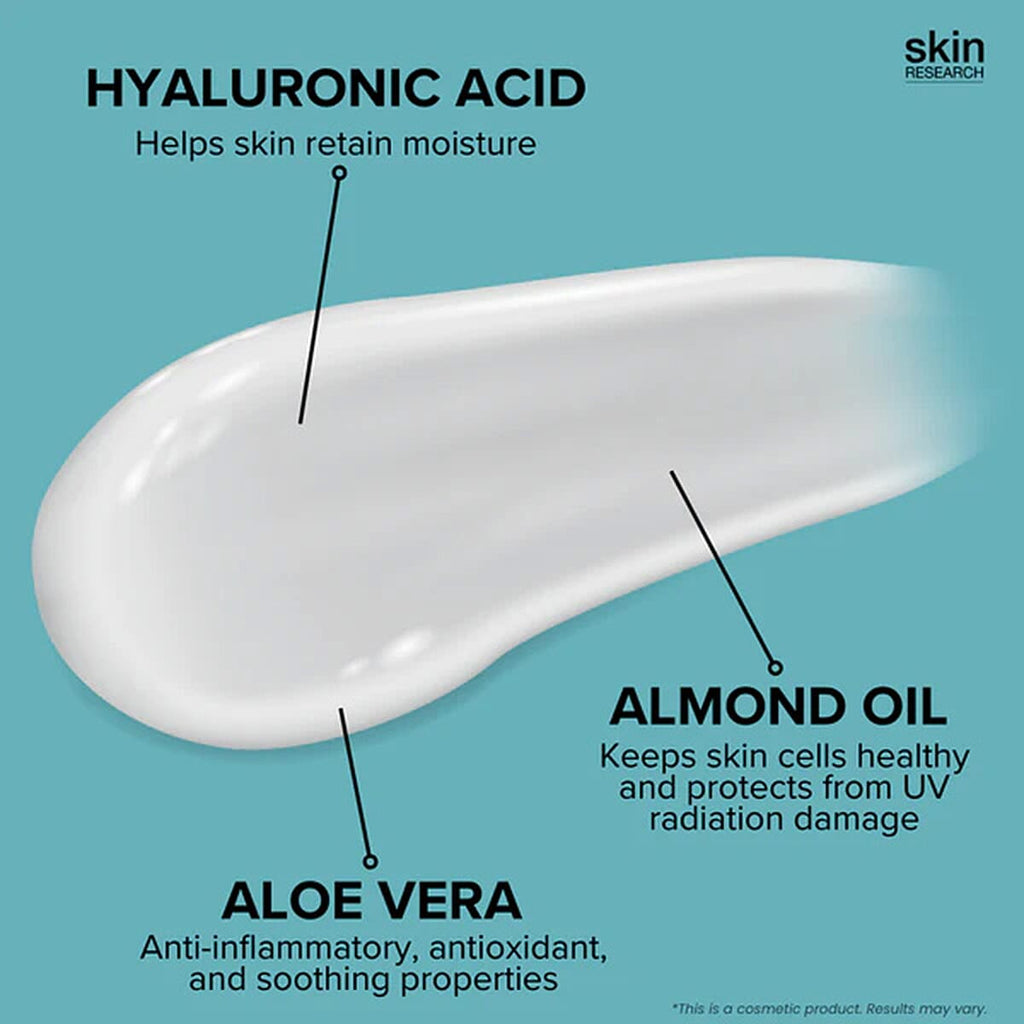 Skin Research Pro Hyaluronic Acid Day Cream - 50ml
